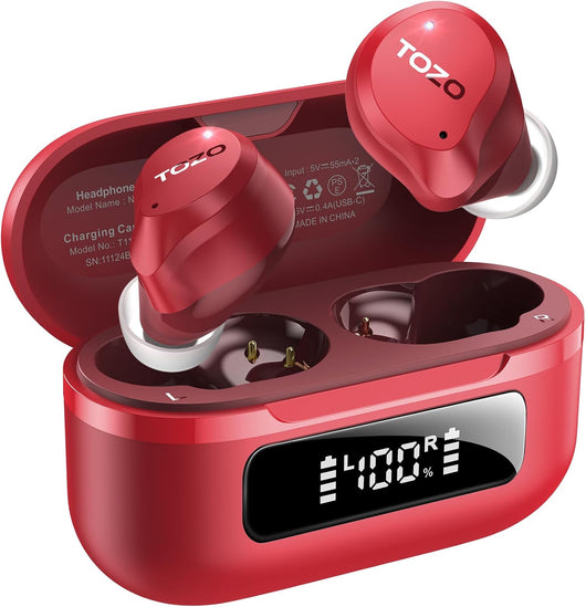 Earbuds Red Wireless from Tozo