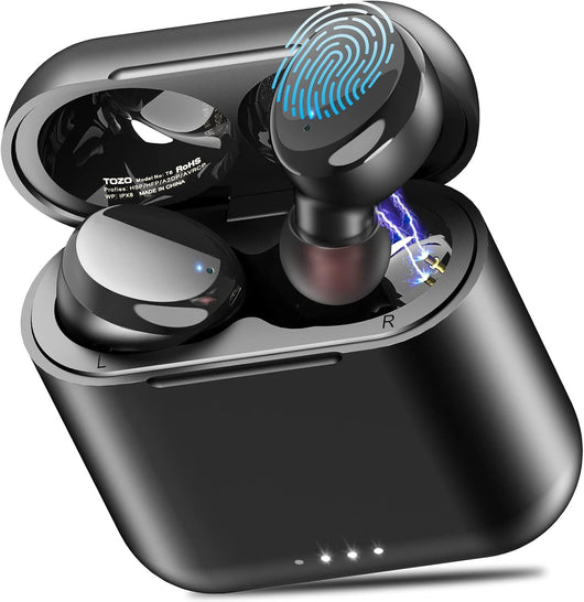 Earbuds Midnight Black Wireless - FBA