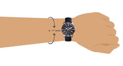 Fossil Men Leather Grant Sport Analog Blue Dial Watch-Fs5237, Band Color-Blue