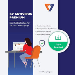 K7 Security K7 Antivirus Premium- 1 User, 1 Year (Email Delivery)