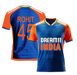 Sports IND T20 Cricket Team Rohit Sharma 45 2024 Jersey